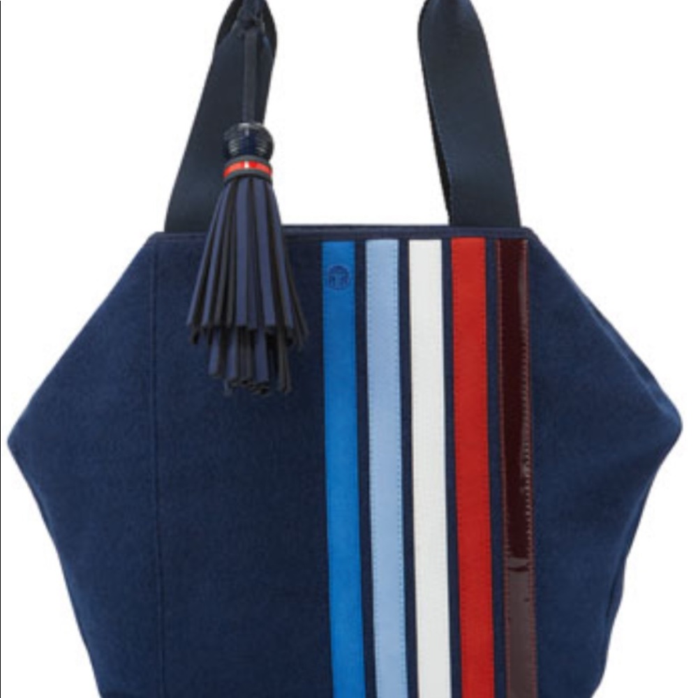 Tory Burch Sport Triangle Satchel Bag